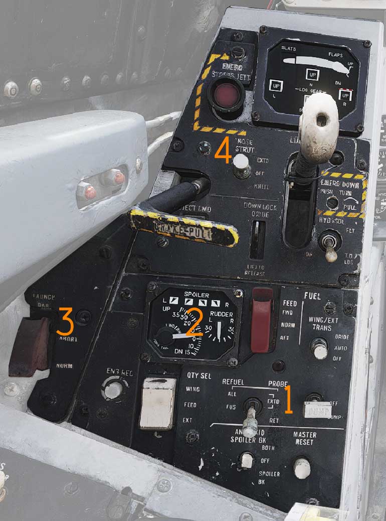 Left Vertical Console Overview
