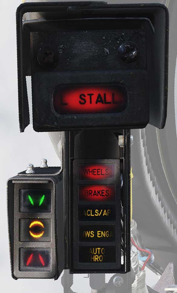 HUD left side indicators