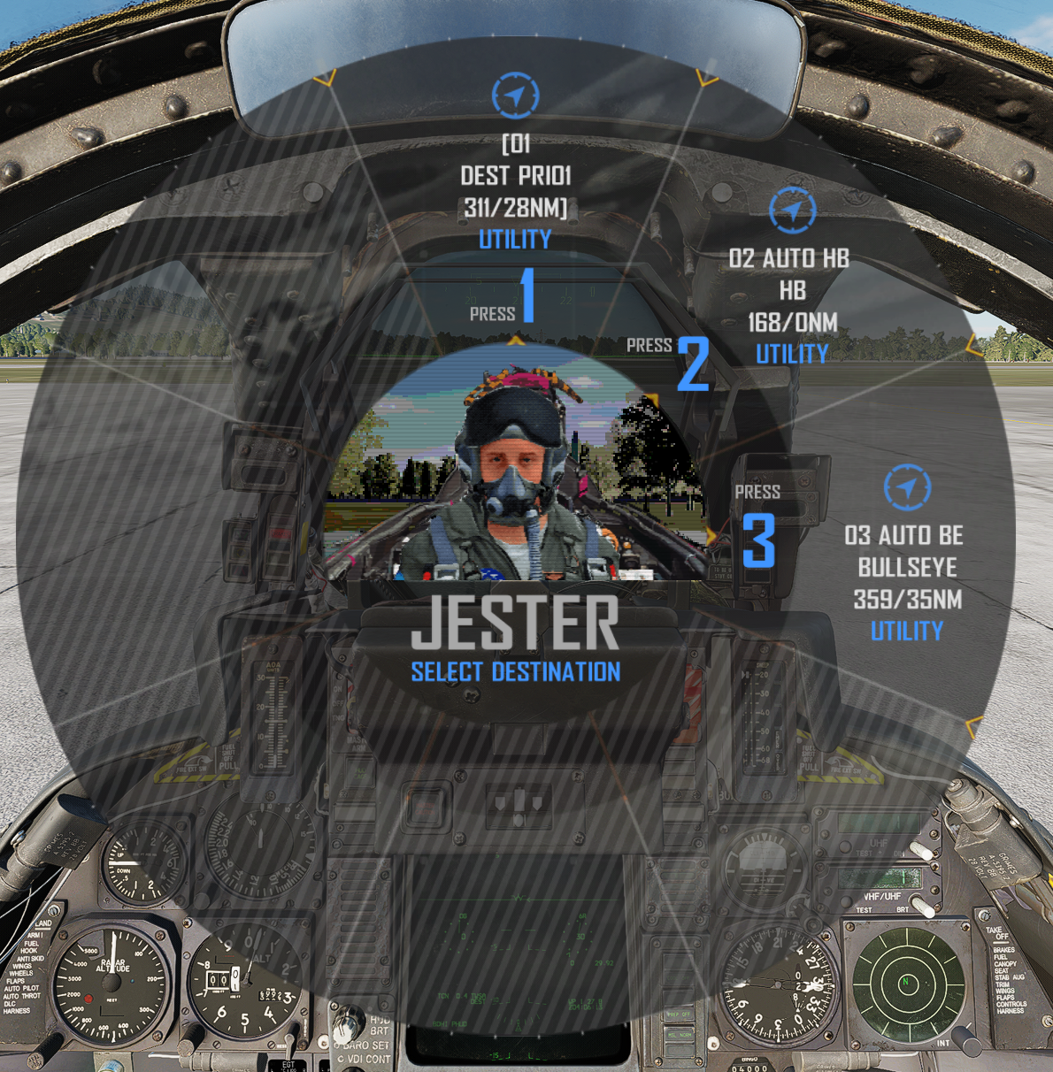 Select Destination Waypoint