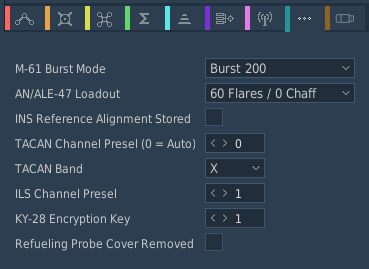 Mission Editor Special Options B(U)