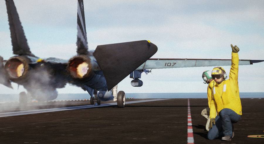 Carrier Takeoff