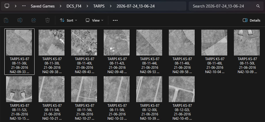 TARPS Saved Games