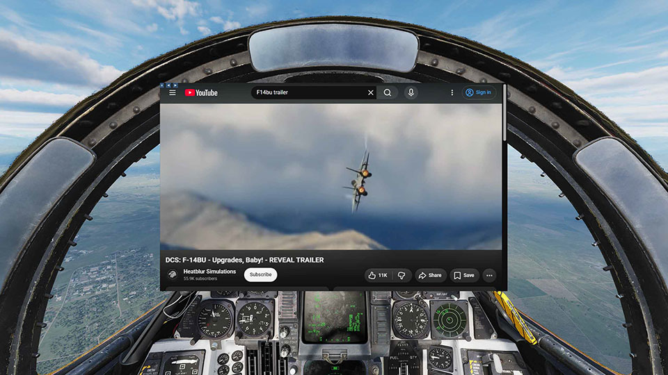 Virtual Browser UI